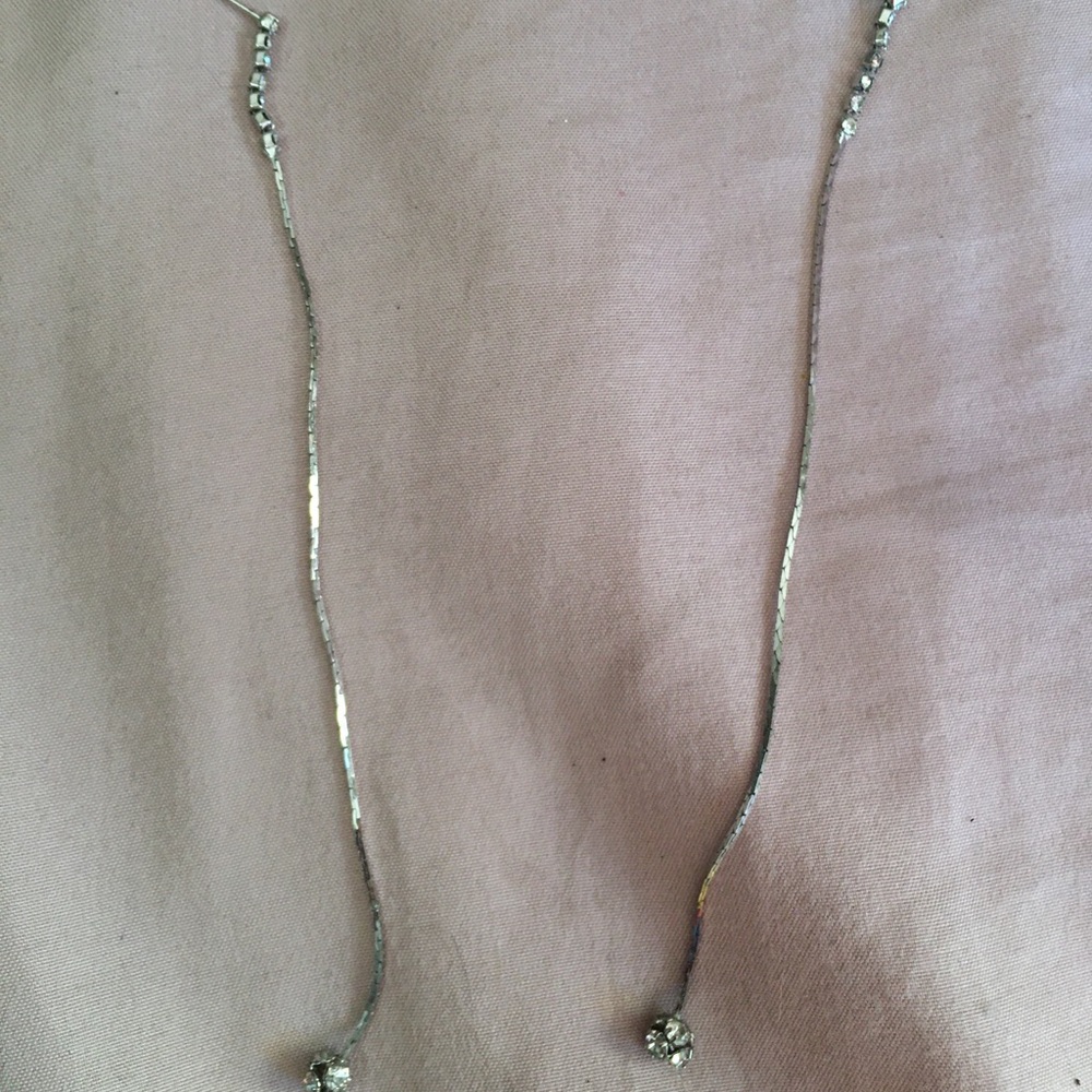 Long chain earrings
